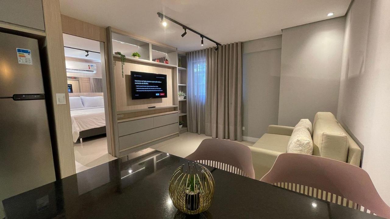 Апартаменти Lindo E Moderno Apartamento Studio No Centro Фос-ду-Іґуасу Екстер'єр фото
