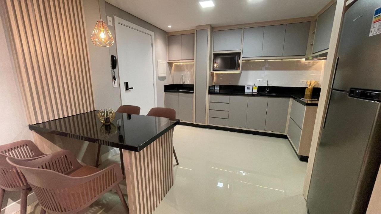 Апартаменти Lindo E Moderno Apartamento Studio No Centro Фос-ду-Іґуасу Екстер'єр фото