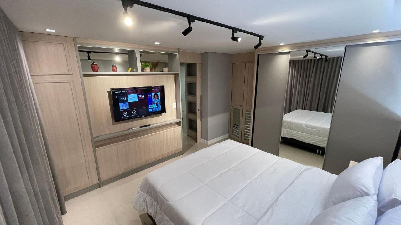 Апартаменти Lindo E Moderno Apartamento Studio No Centro Фос-ду-Іґуасу Екстер'єр фото