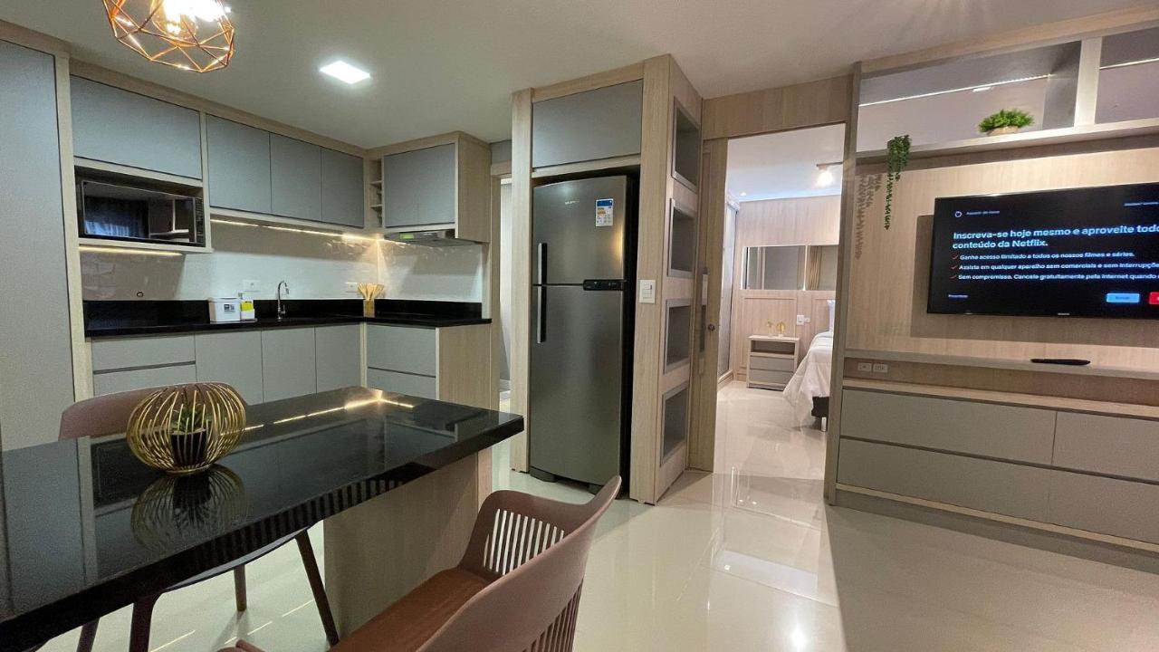Апартаменти Lindo E Moderno Apartamento Studio No Centro Фос-ду-Іґуасу Екстер'єр фото