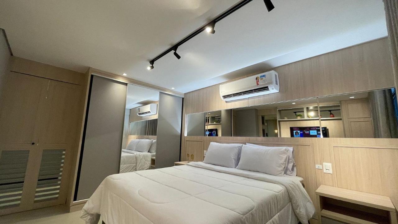 Апартаменти Lindo E Moderno Apartamento Studio No Centro Фос-ду-Іґуасу Екстер'єр фото