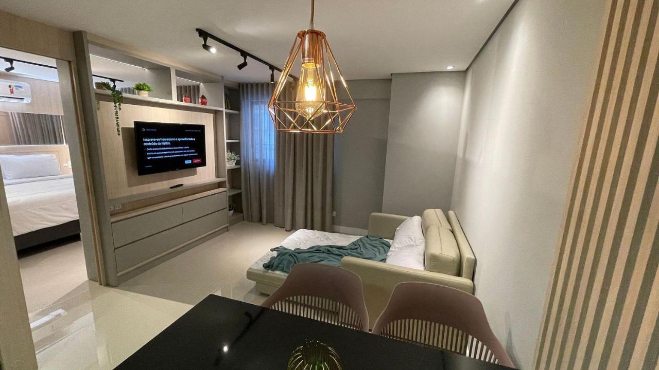 Апартаменти Lindo E Moderno Apartamento Studio No Centro Фос-ду-Іґуасу Екстер'єр фото