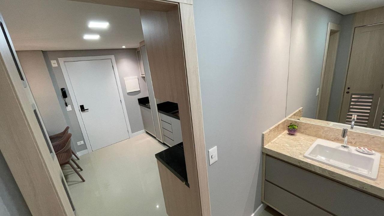 Апартаменти Lindo E Moderno Apartamento Studio No Centro Фос-ду-Іґуасу Екстер'єр фото