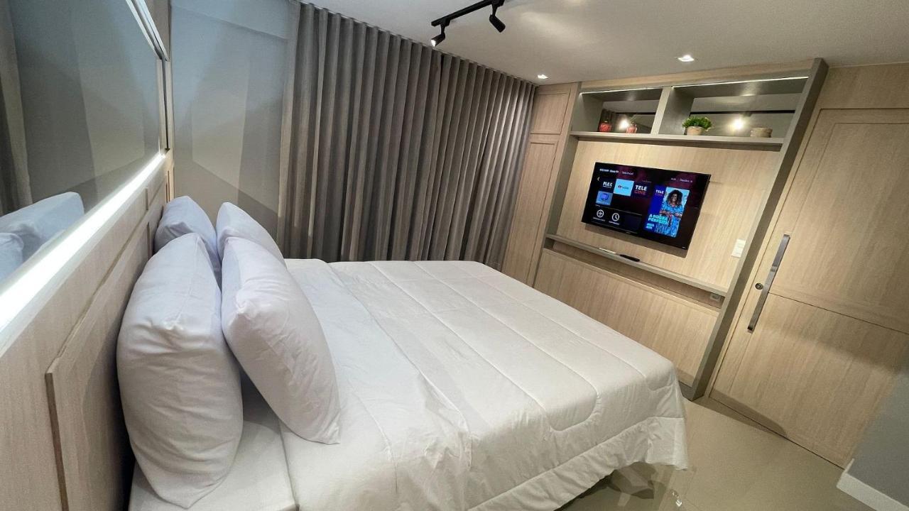 Апартаменти Lindo E Moderno Apartamento Studio No Centro Фос-ду-Іґуасу Екстер'єр фото