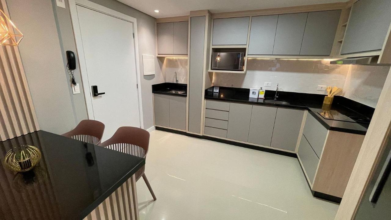 Апартаменти Lindo E Moderno Apartamento Studio No Centro Фос-ду-Іґуасу Екстер'єр фото
